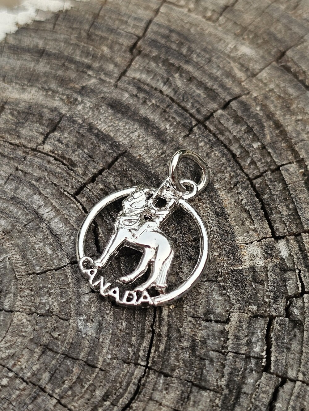 Vintage Canada Mountie Sterling Silver Charm